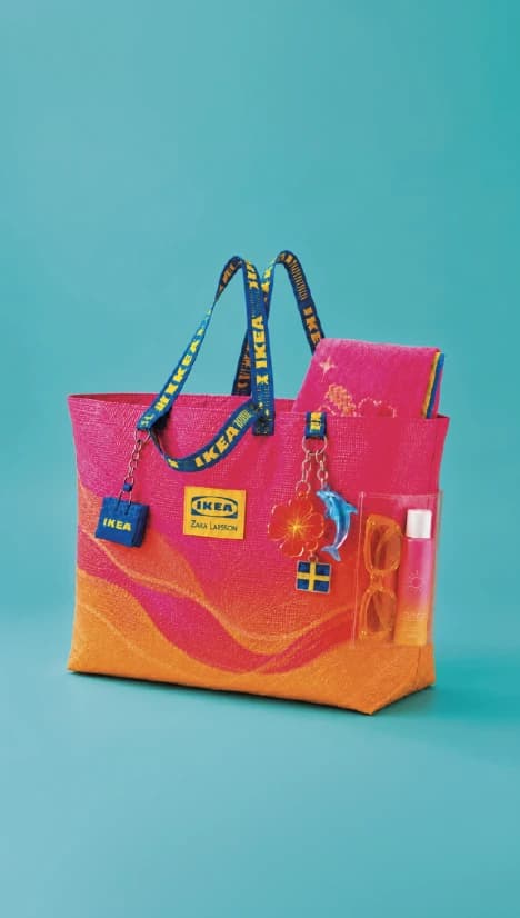 IKEA × Zara Larsson tote bag